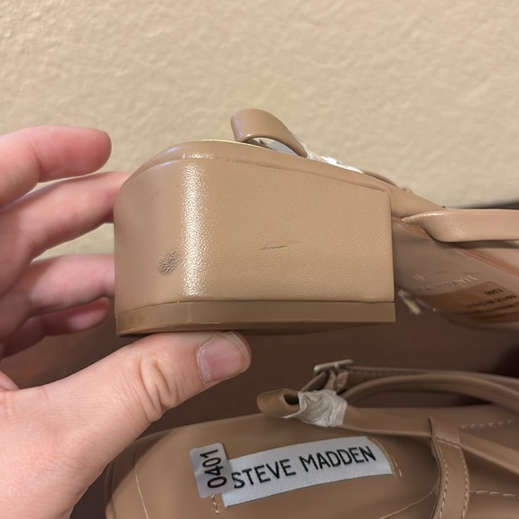 Steve Madden Appealing Strappy Heal Sz 9 - Picture 7 of 8